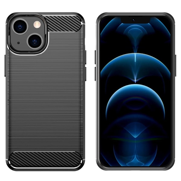 Carbon Flex iPhone 13 skal - Svart Svart