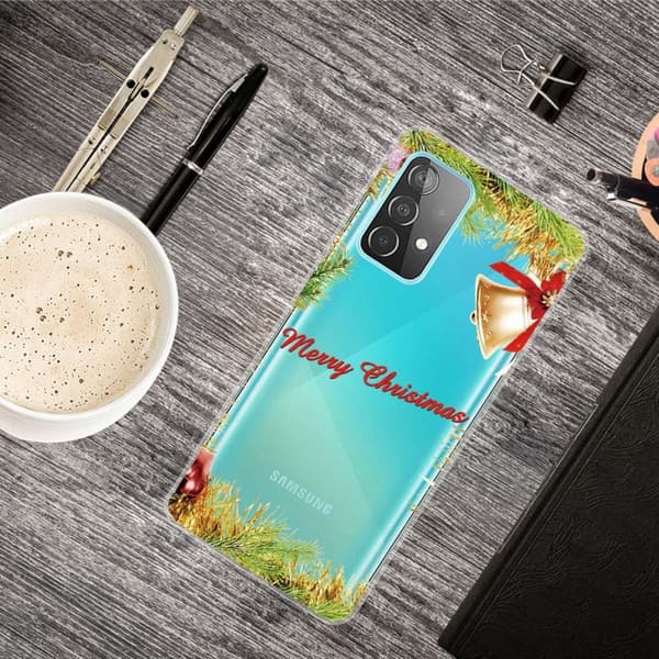 Jul Samsung Galaxy A33 5G fodral - Julklocka Grön
