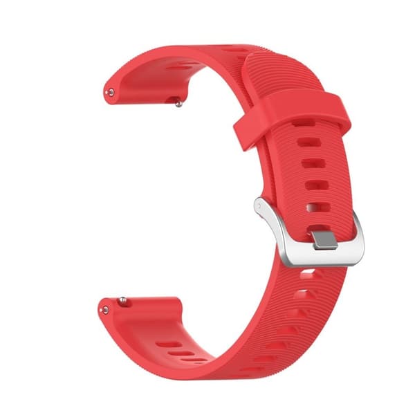 Garmin Forerunner 245 klockarmband i silikon - Röd Röd