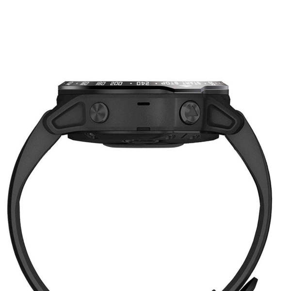 Garmin Fenix 6S / 6S Pro med numeriskt mönster, rostfritt stål - Svart / Vit Svart