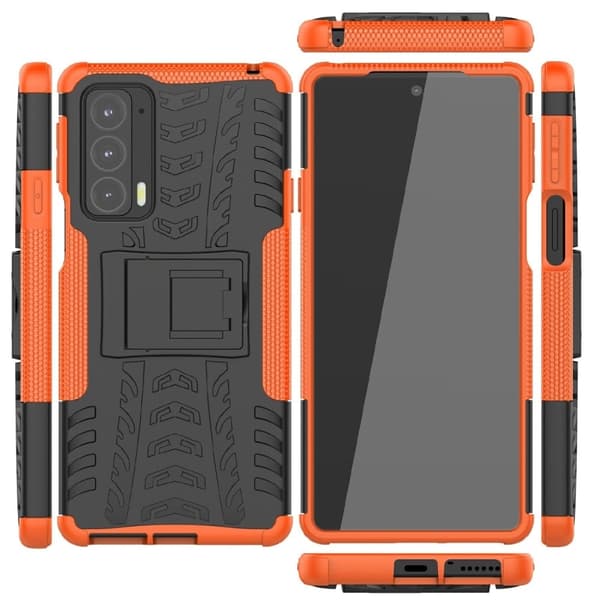 Offroad Etui Motorola Edge 20 - Oransje Orange