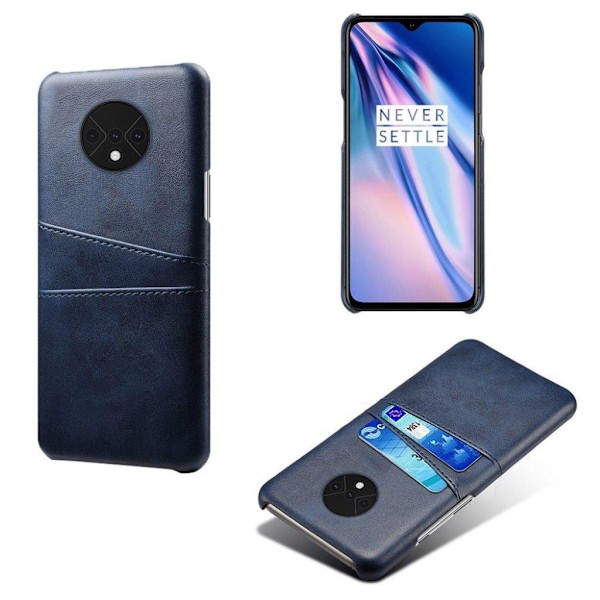 Dual Card cover - OnePlus 7T – Mørkeblå Blue