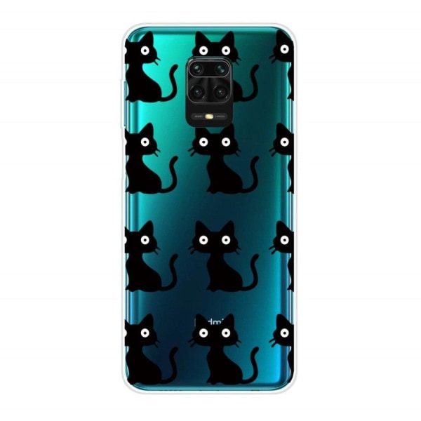 Deco Xiaomi Redmi Note 9 Pro / Note 9S / 9 Pro Max Cover - Katter Black