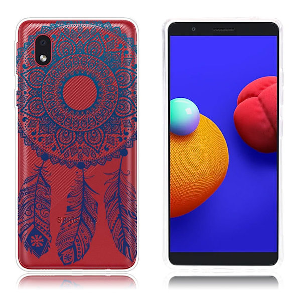 Deco Samsung Galaxy A01 Core cover - Blå Blue