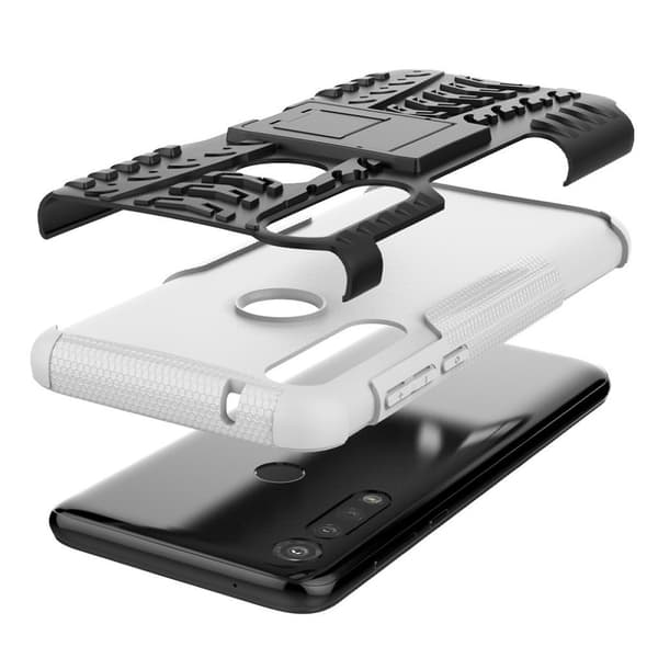 Offroad Motorola Moto G Power skal - Vit Vit