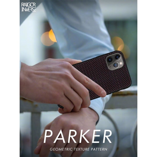 Raigor Inverse PARKER Cover for iPhone 11 Pro Max - Red Röd