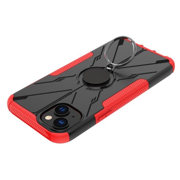 Magneettikannatin iPhone 14 Plus -puhelimelle - Punainen Red
