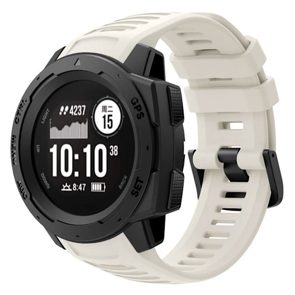 Garmin Instinct silikone Urrem - Hvid White