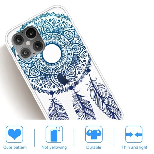 Deco iPhone 12 Pro Max cover - Blå Blue