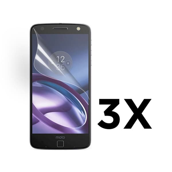 Motorola Moto Z skärmskydd - 3-pack Transparent