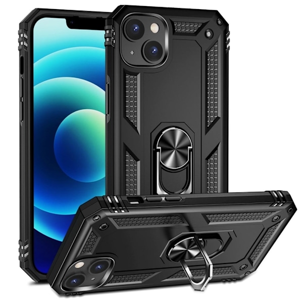 Bofink Combat iPhone 14 Etui - Svart Black