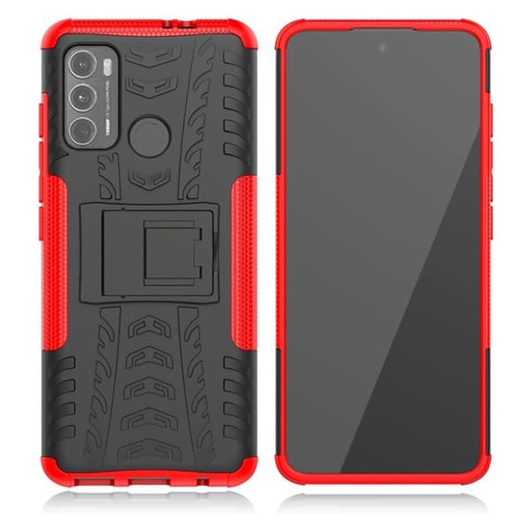 Offroad Motorola Moto G60 cover - Rød Red
