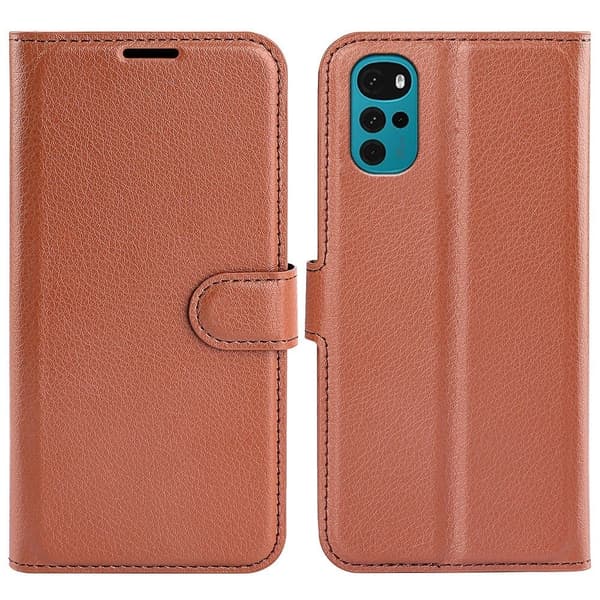 Classic Motorola Moto G22 fodral - Brun Brun