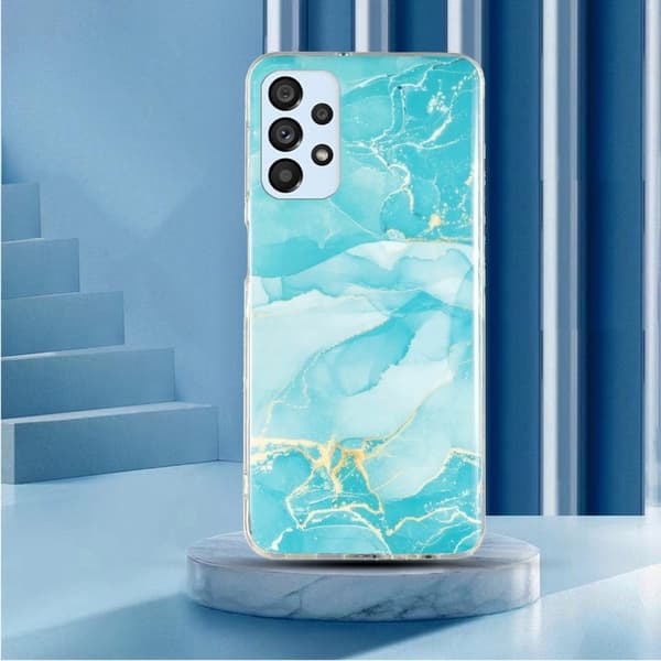 Marble Samsung Galaxy A52s 5G / A52 5g / A52 Etui - Grønn Green
