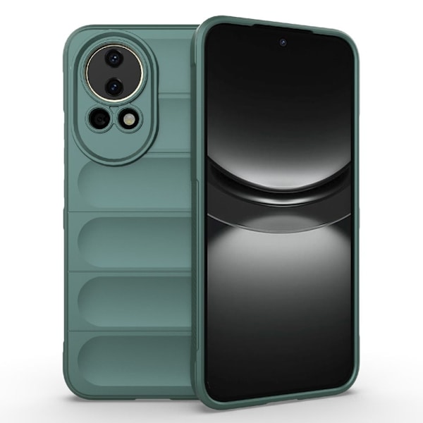 Mjukt greppformat Huawei Nova 12 skal - Grön Grön