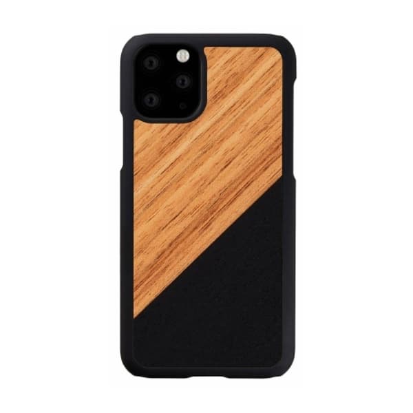 Man&Wood premium-kotelo iPhone 11 Pro Max - Länsi Brown