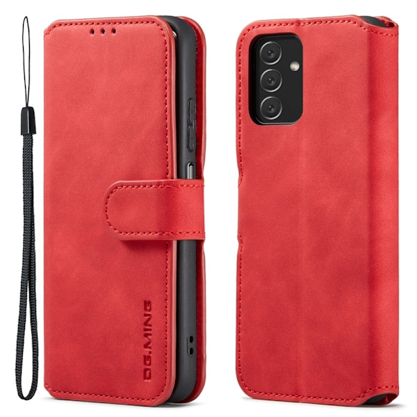 DG.Ming Samsung Galaxy A13 4G Retro Suojakotelo - Punainen Red