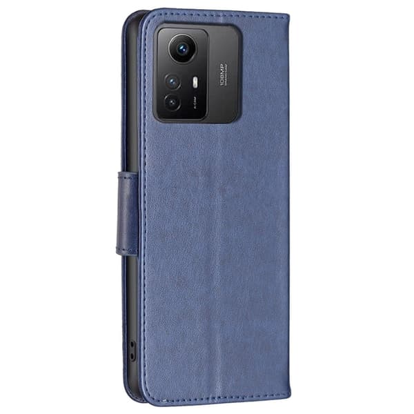 Butterfly Xiaomi Redmi Note 12s Flippetui - Blå Blue