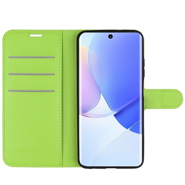 Klassisk Huawei Nova 9 Flip Etui - Grøn Green