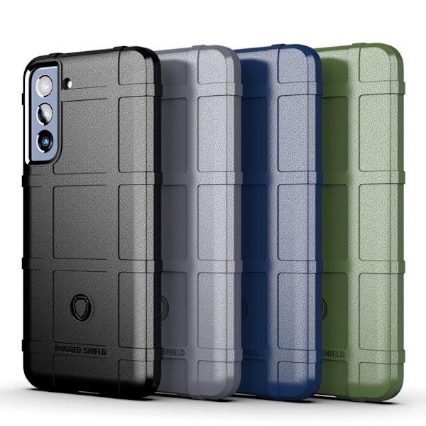 Rugged Shield Etui Samsung Galaxy S21 - Blå Blue