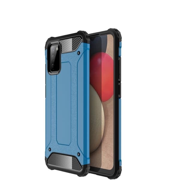 Armour Guard Etui Samsung Galaxy A02s - Blå Blue