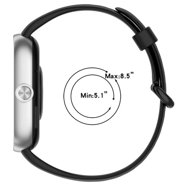 Urrem Xiaomi Redmi Watch 4 Blød silikone Smartwatch Armbåndsrem - Lyserød Pink