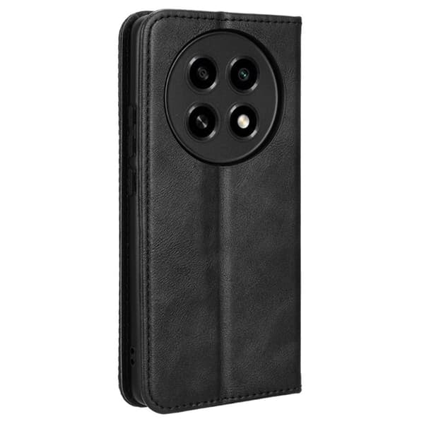Bofink Vintage Oppo A2 Pro Nahkakotelo - Musta Black