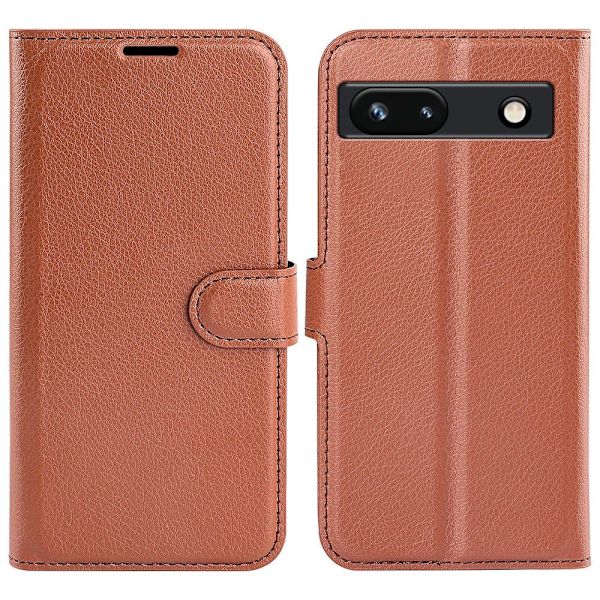 Classic Google Pixel 7a Flippetui - Brun Brown