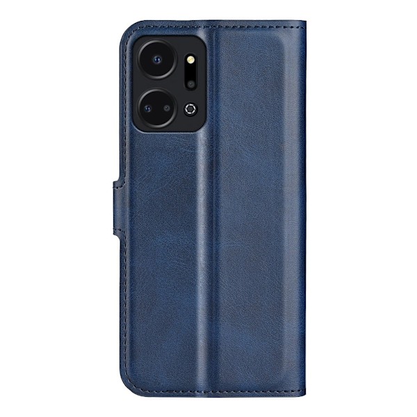 Læretui med Lommebok til Honor X7a - Blå Blue