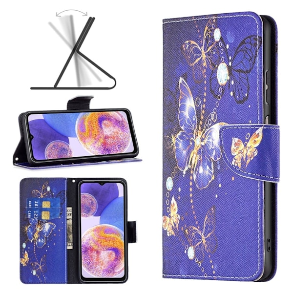 Wonderland Samsung Galaxy A73 fodral -Lila Lila