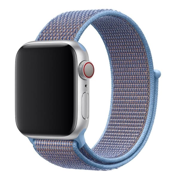 Apple Watch Series 4 40mm nylonkellonauha - Vauvasininen Blue