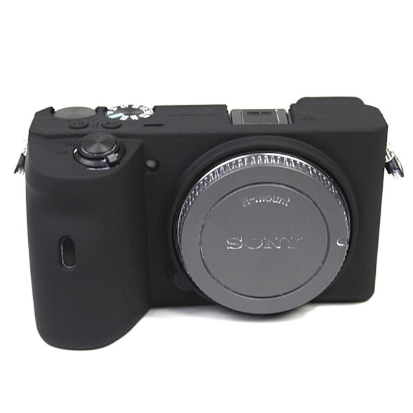 Sony Alpha A6600 silikoneetui - Sort Black