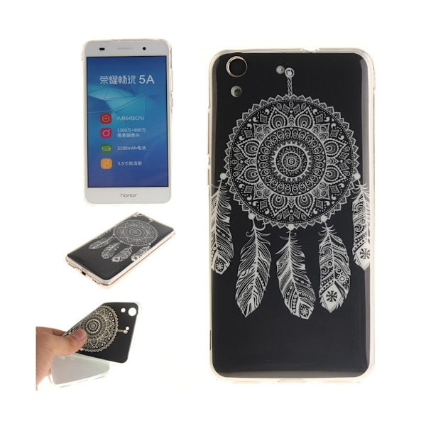 Huawei Y6 II Suojaava Kuori - Unensieppaaja Transparent