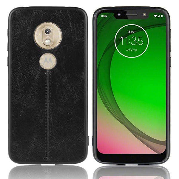 Admiral Motorola Moto G7 Play kuoret - Musta Black