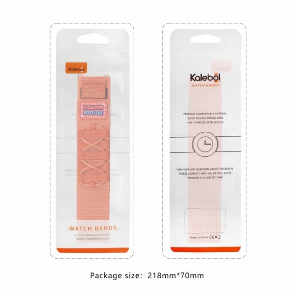 KALEBOL Huawei Watch GT 4 46mm / 4 Pro / 4 Watch Band 22mm Loop Fastener Nylon Wrist Strap - Sølv Silver grey
