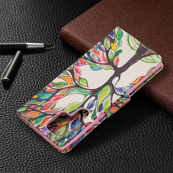 Wonderland Samsung Galaxy S22 Ultra Flippetui - Life Tre Multicolor