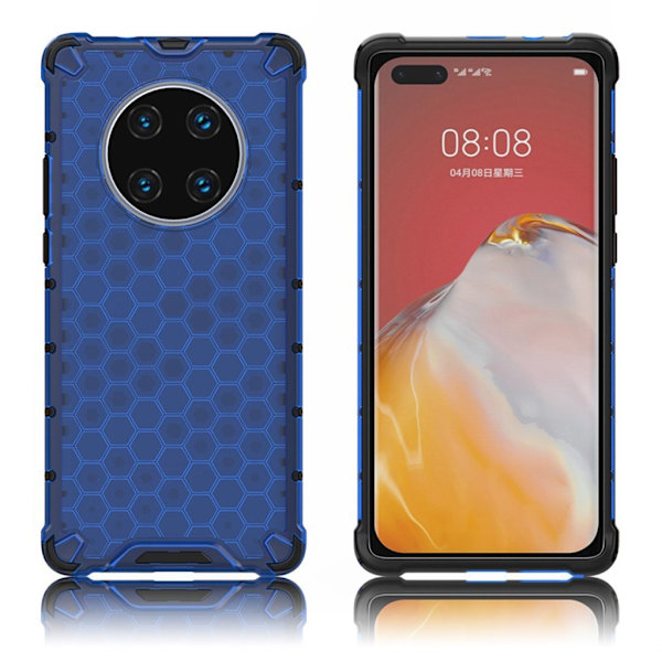 Bofink Honeycomb Huawei Mate 40 Pro Etui - Blå Blue