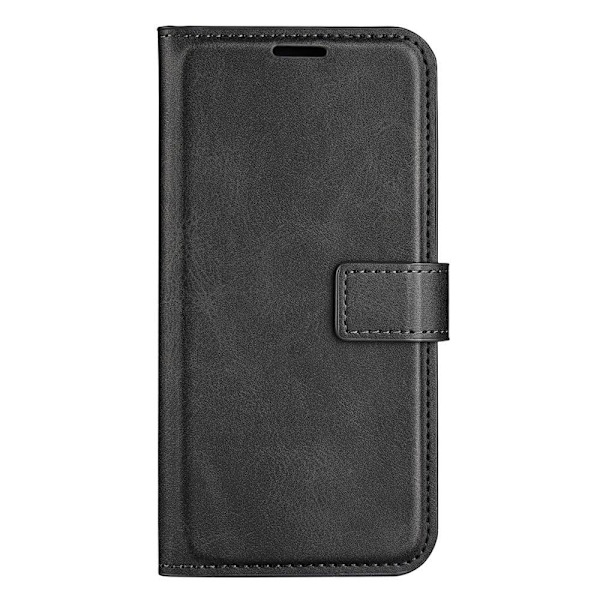 Lompakko Nahkakotelo For Motorola Moto G Play (2023) - Musta Black
