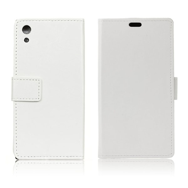 Sony Xperia XA1 holdbart læder-etui - Hvid White