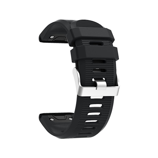 Garmin Fenix 5X Plus silikoneurrem - sort Black