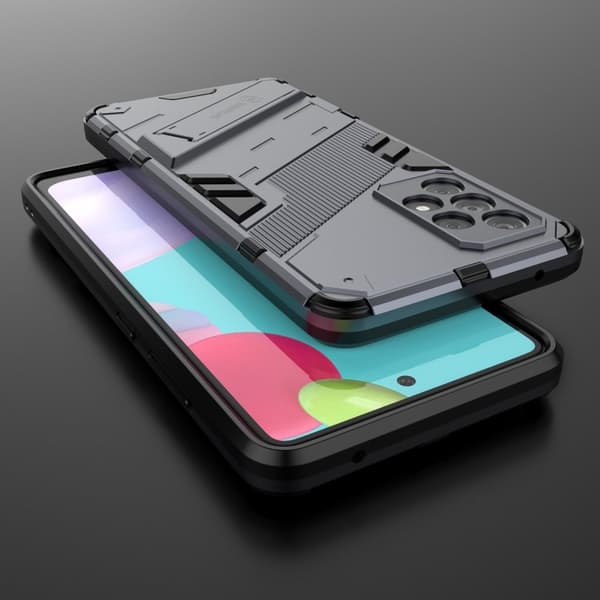 Støtsikkert hybriddeksel for Samsung Galaxy A52 5G / Samsung Galaxy A52s 5G - Mørkeblå Blue