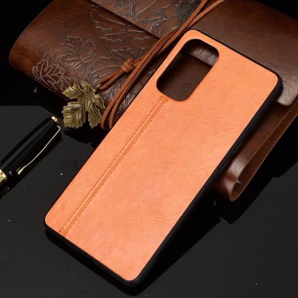 Carbon Shield Oppo Reno5 Pro 5G Etui - Brun Brown