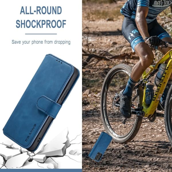 DG.Ming Retro Samsung Galaxy A53 5G fodral - Blå Blå