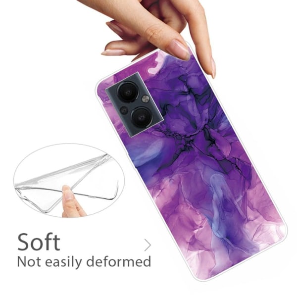 Marble OnePlus Nord N20 5G Etui - Drømmende Lilla Marmor Purple