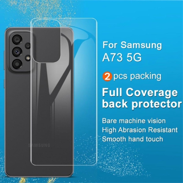 IMAK Hydrogel III skärmfilm till Samsung Galaxy A73 Transparent