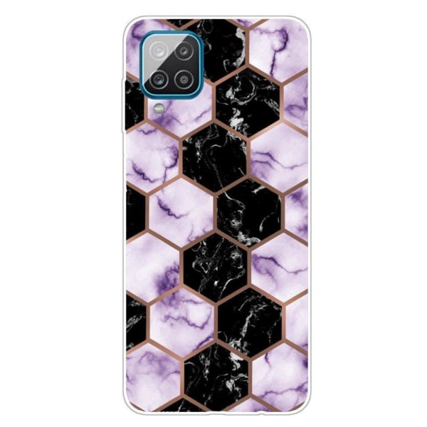 Marble design Samsung Galaxy M62 / Samsung Galaxy F62 cover - Ho Purple