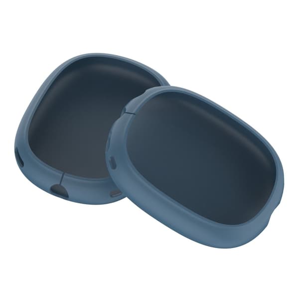 Silikoneetui til AirPods Max 2 Bluetooth-headset Anti-ridse ørepude Blød skalbeskyttelse - Blå Blue