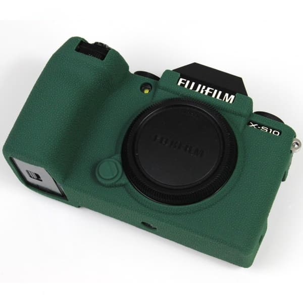 Fujifilm X-S10 enkelt klockarmband i silikon - Grön Grön