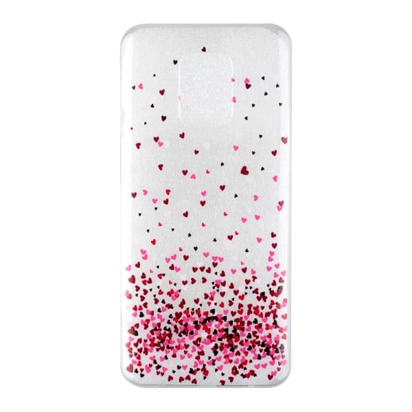 Deco Xiaomi Redmi Note 9 Pro Max / Xiaomi Redmi Note 9 Pro / Xiaomi Redmi Note 9S skal - Färgglada Hjärtan Rosa