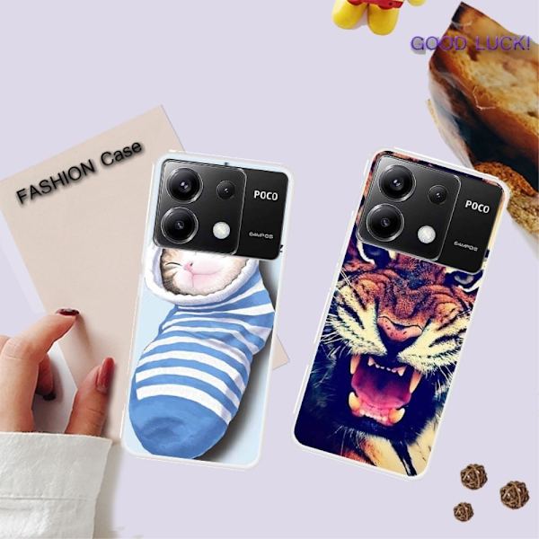 Imagine Xiaomi Redmi Note 13 Pro 5G  / Xiaomi Poco X6 deksel - Britisk Flagg Red
